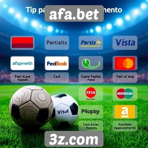 Métodos de pagamento aceitos no site afa.bet